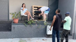Nuria Millan - BTS - The Video Blog Wet Nuria 5on1 ATM Balls Deep DAP Extreme Deepthroat Manhandle Rough Sex Monster But